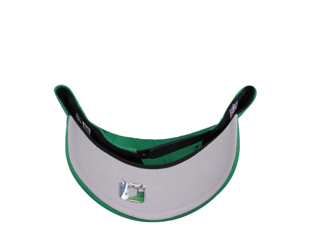 New Era New York Jets Script Green Edition 9Forty A Frame Snapback Cap