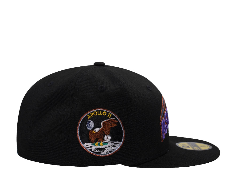 New Era Houston Astros Apollo Black Prime Edition 59Fifty Fitted Cap