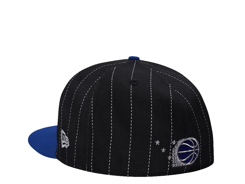 New Era Orlando Magic Love this Game Black Pinstripe Two Tone Edition 59Fifty Fitted Cap
