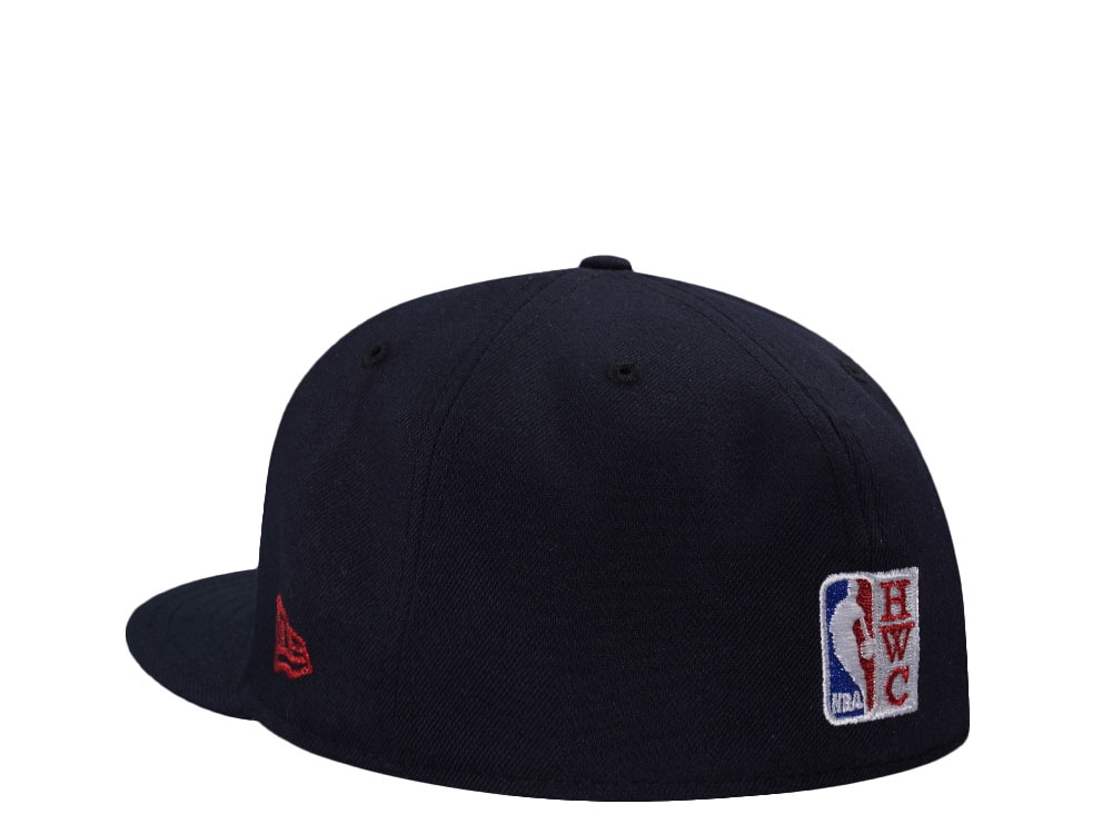 New Era Houston Rockets Metallic Navy Prime Edition 59Fifty Fitted Cap