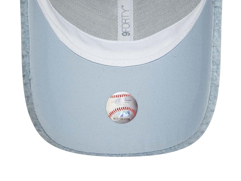 New Era New York Yankees Borg Light Blue Womens 9Forty Snapback Cap