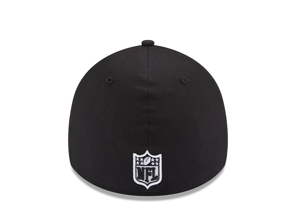New Era Green Bay Packers Comfort Black Edition 39Thirty Stretch Cap
