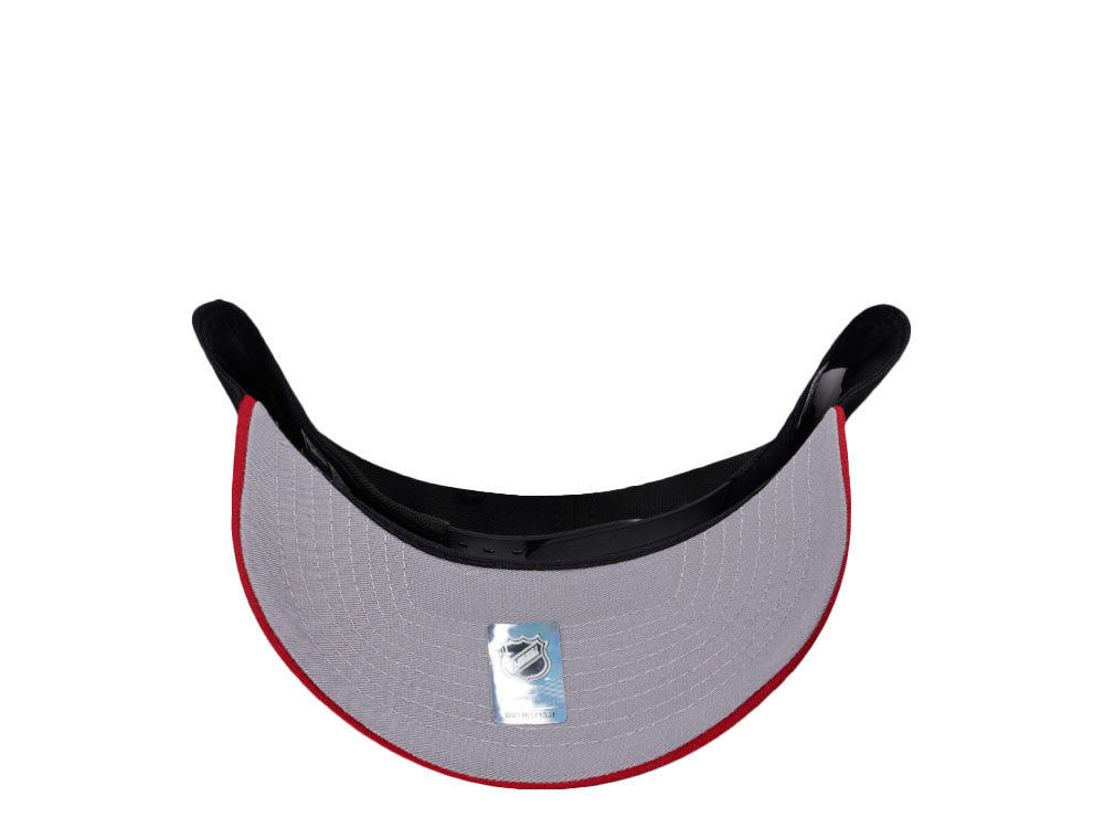 New Era Chicago Blackhawks Winter Classic Wrigley Field Black Two Tone Edition 9Forty A Frame Snapback Cap