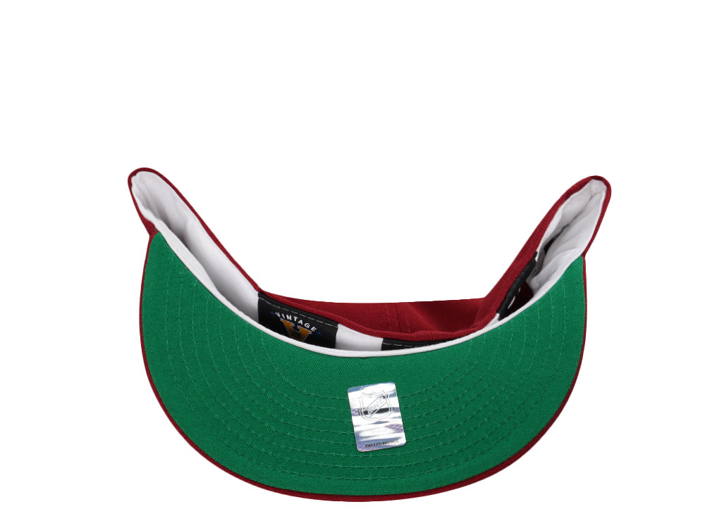 New Era Dallas Stars 10th Anniversary Brick Red Throwback Edition 59Fifty Fitted Cap