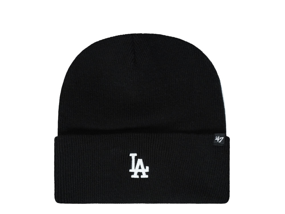 47Brand Los Angeles Dodgers Black Base Runner Knit