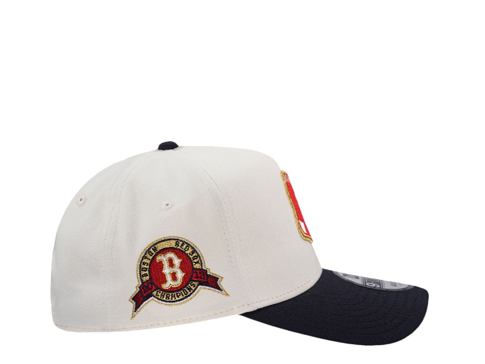New Era Boston Red Sox World Series Champions 2013 Chrome Two Tone Edition 9Forty A Frame Snapback Cap