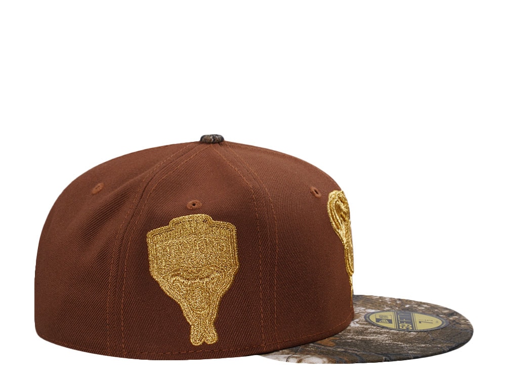 New Era Arizona Diamondbacks Inaugural Season 1998 Metallic Gold Two Tone Edition 59Fifty Fitted Cap