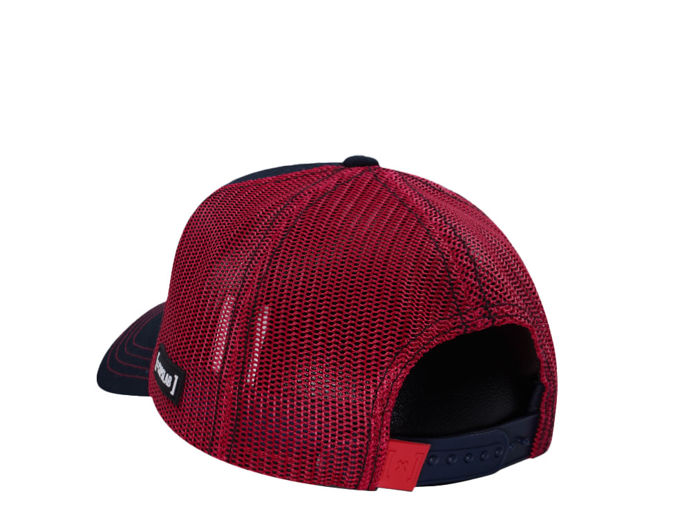 Capslab Looney Tunes Bugs Bunny Navy Trucker Snapback Cap