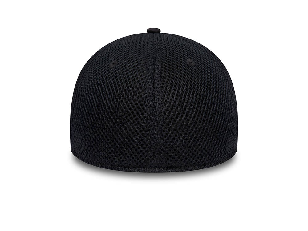 New Era England Rugby Black Undervisor Print Edition 39Thirty Stretch Trucker Cap