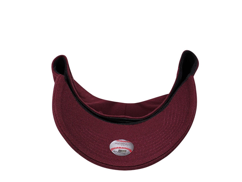New Era Boston Red Sox Maroon Edition 39Thirty Stretch Cap