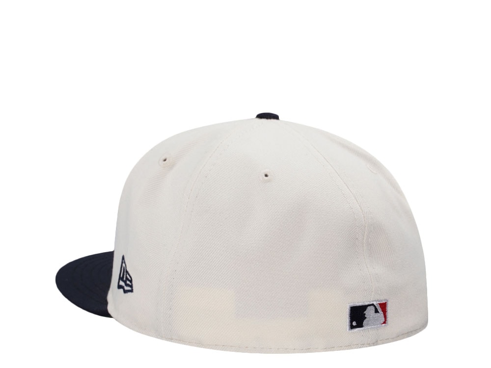 New Era Atlanta Braves World Series 1995 The Show Chrome Two Tone Edition 59Fifty Fitted Cap