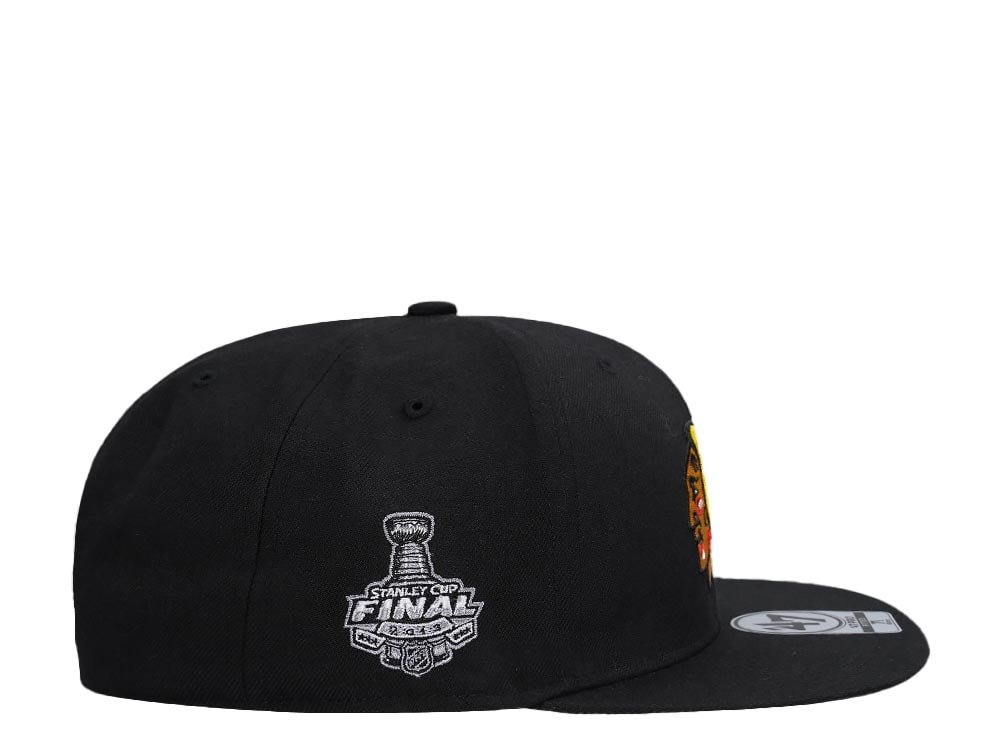 47Brand Chicago Blackhawks Stanley Cup 2013 Vintage Black 47Pro Fitted Cap