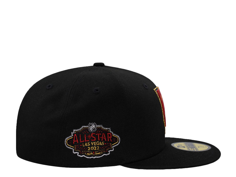 New Era Vegas Golden Knights All Star Game 2022 Black Prime Edition 59Fifty Fitted Cap