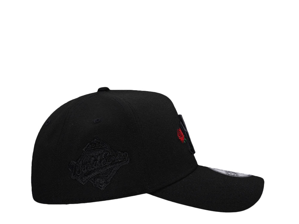 New Era New York Yankees Rose Black Classic 9Forty A Frame Snapback Cap