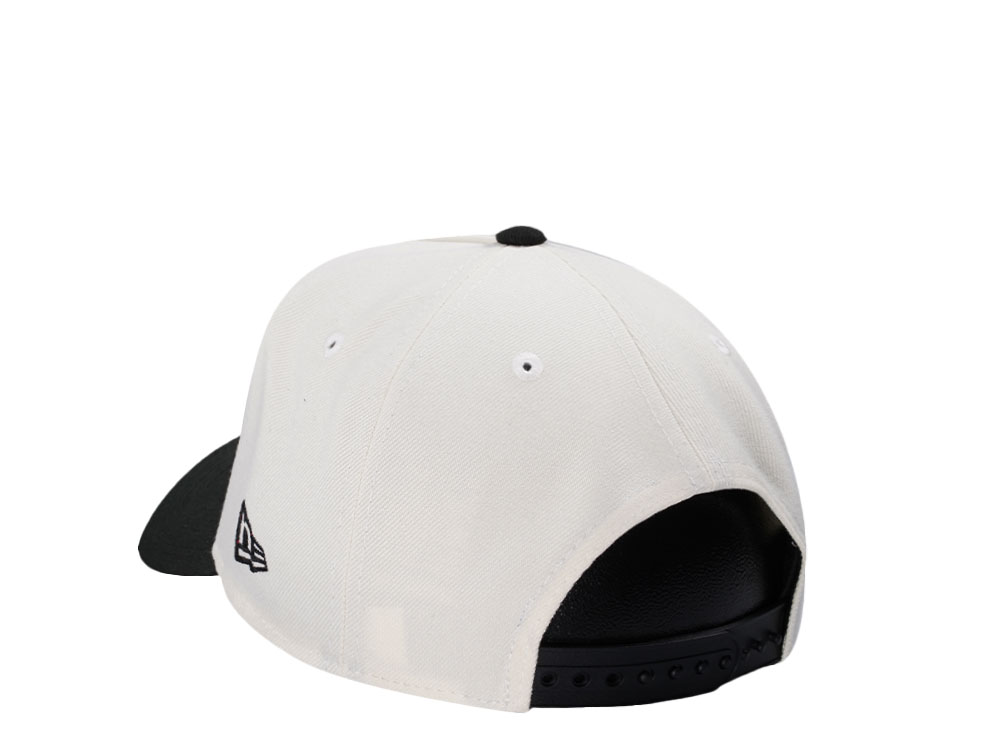 New Era Anaheim Angels 20th Anniversary Chrome Gold Two Tone 9Forty A Frame Snapback Cap