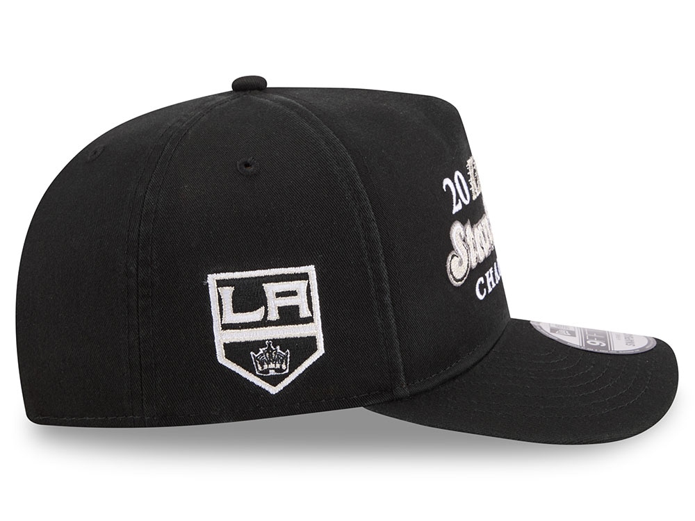 New Era Los Angeles Kings Stanley Cup Champions 2012 Historic Black Edition 9Fifty A Frame Snapback Cap