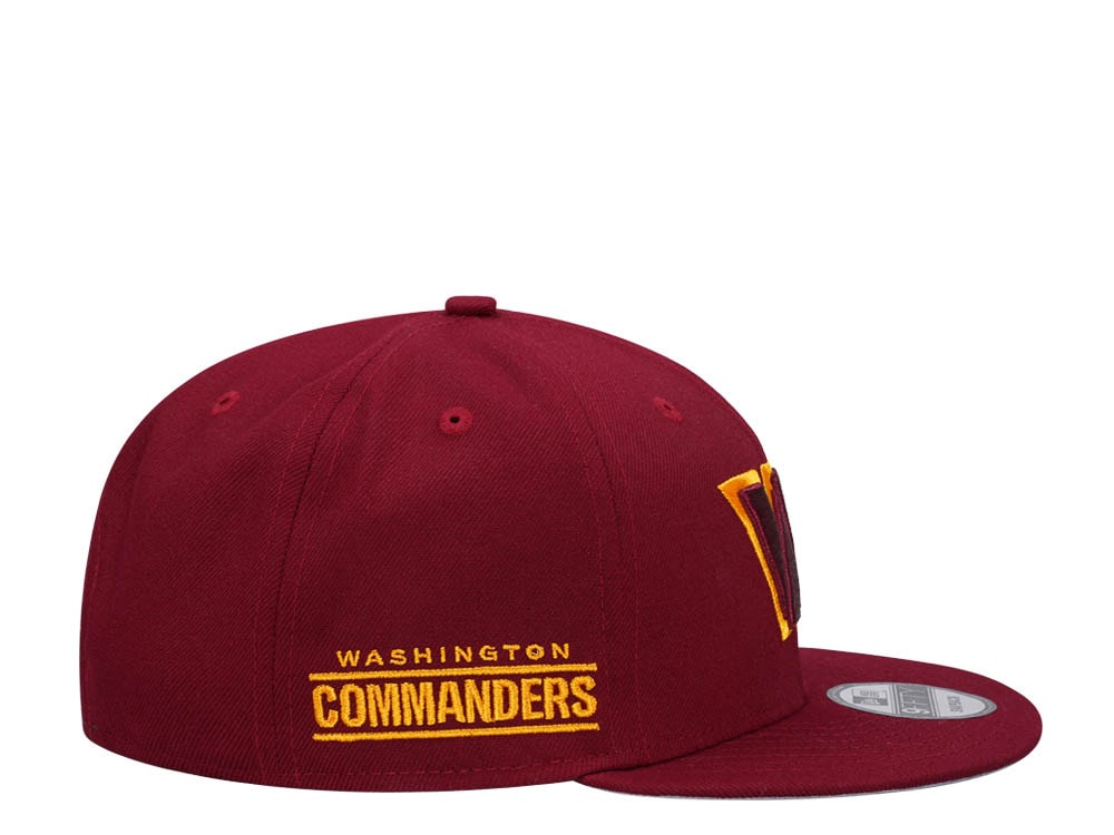 New Era Washington Commanders Maroon Classic Edition 9Fifty Snapback Cap
