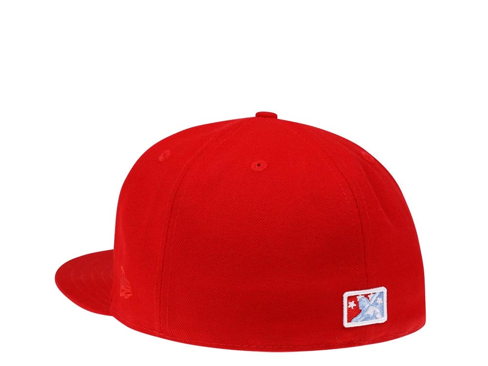 New Era Jersey Shore Blue Claws Paisley Edition 59Fifty Fitted Cap