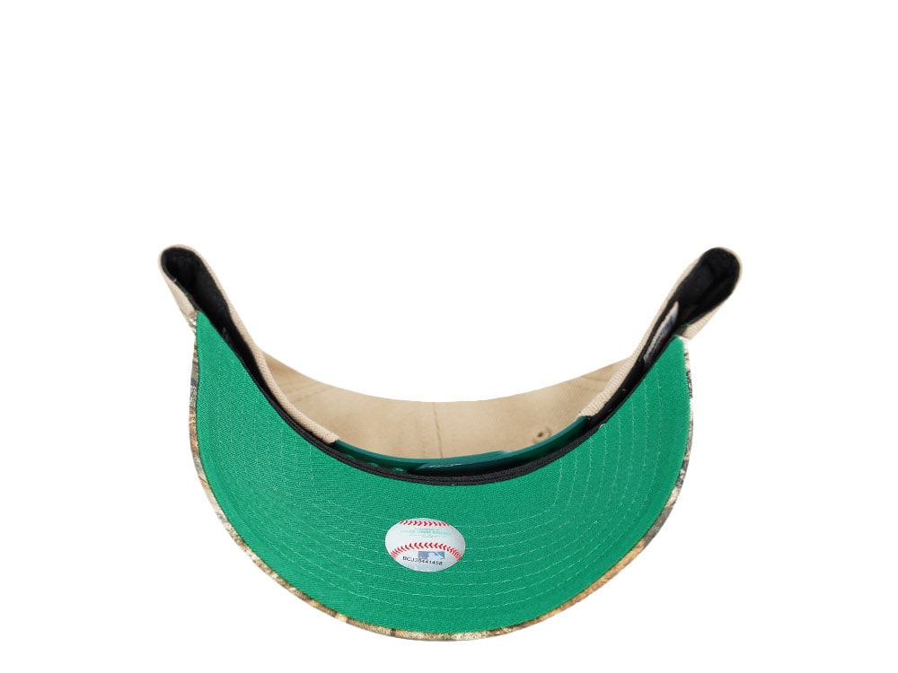 New Era Seattle Mariners 20th Anniversary Camel Realtree Two Tone Edition 9Forty Snapback Cap