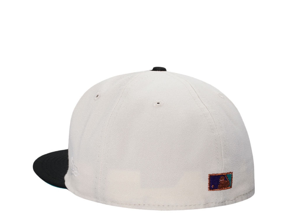 New Era Arizona Diamondbacks 10th Anniversary Chrome Black Two Tone Edition 59Fifty Fitted Cap