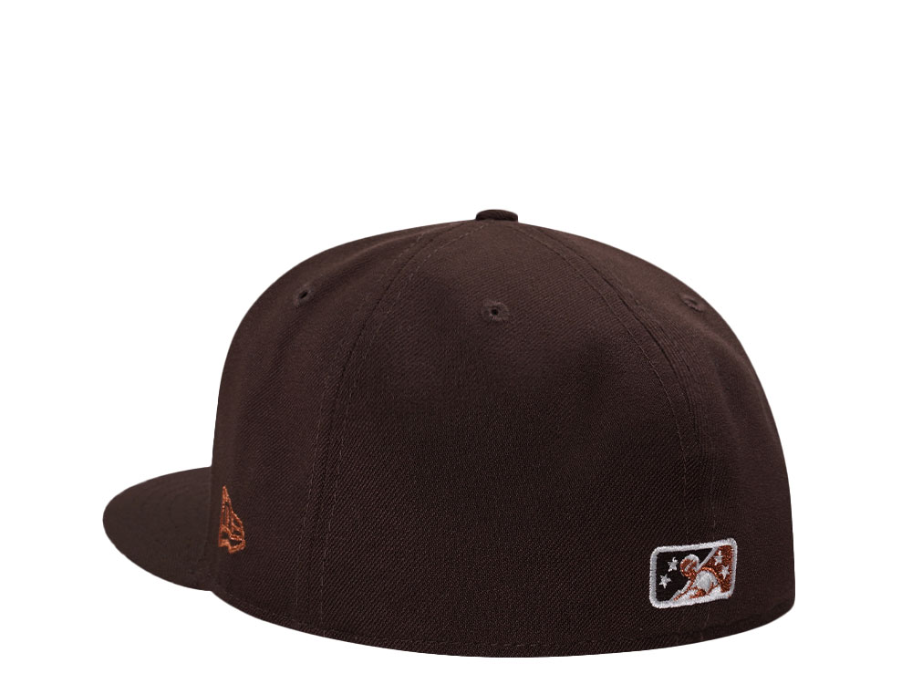 New Era Down East Wood Ducks Brown Prime Edition 59Fifty Fitted Cap