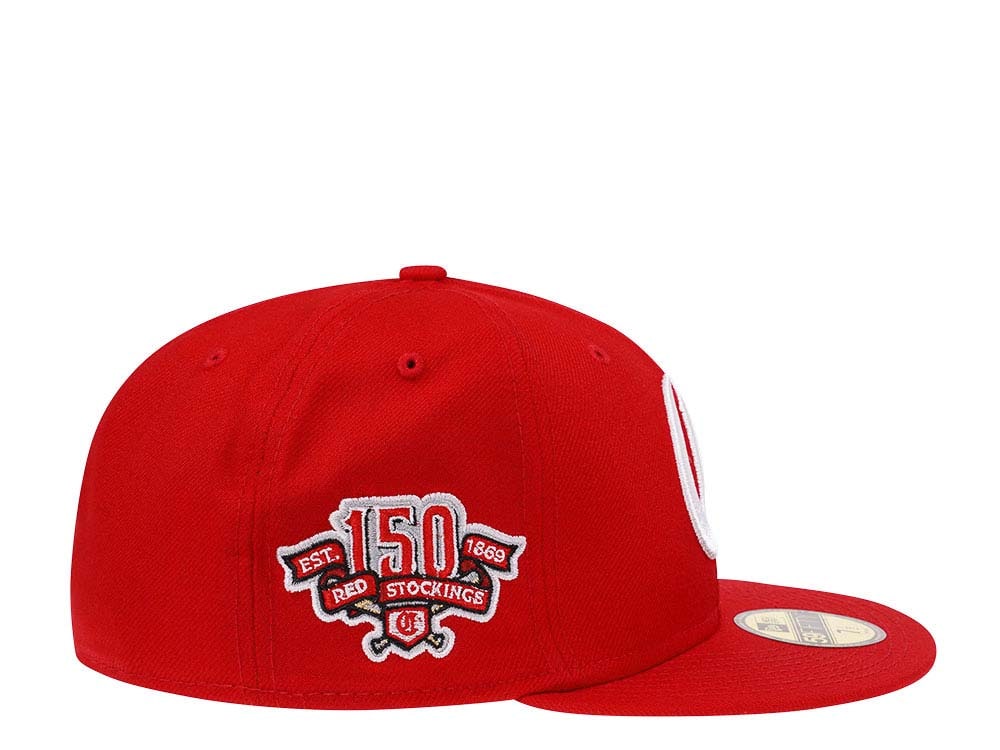 New Era Cincinnati Reds 150th Anniversary Throwback Prime Edition 59Fifty Fitted Cap