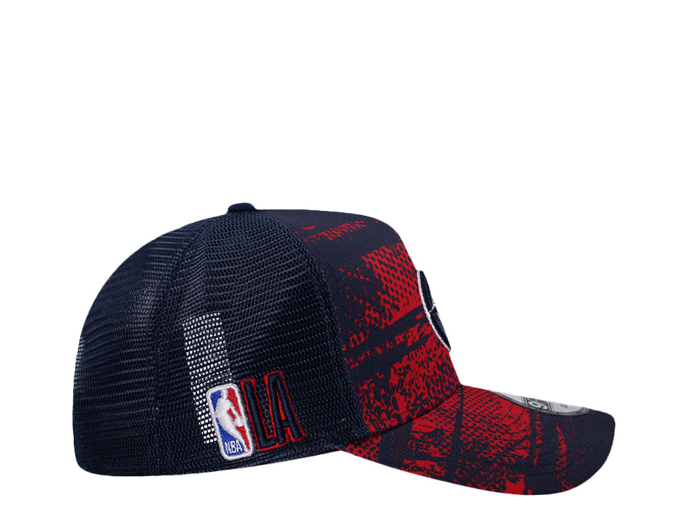 New Era Los Angeles Clippers NBA Tip Off 2024 Trucker 9Forty A Frame Snapback Cap