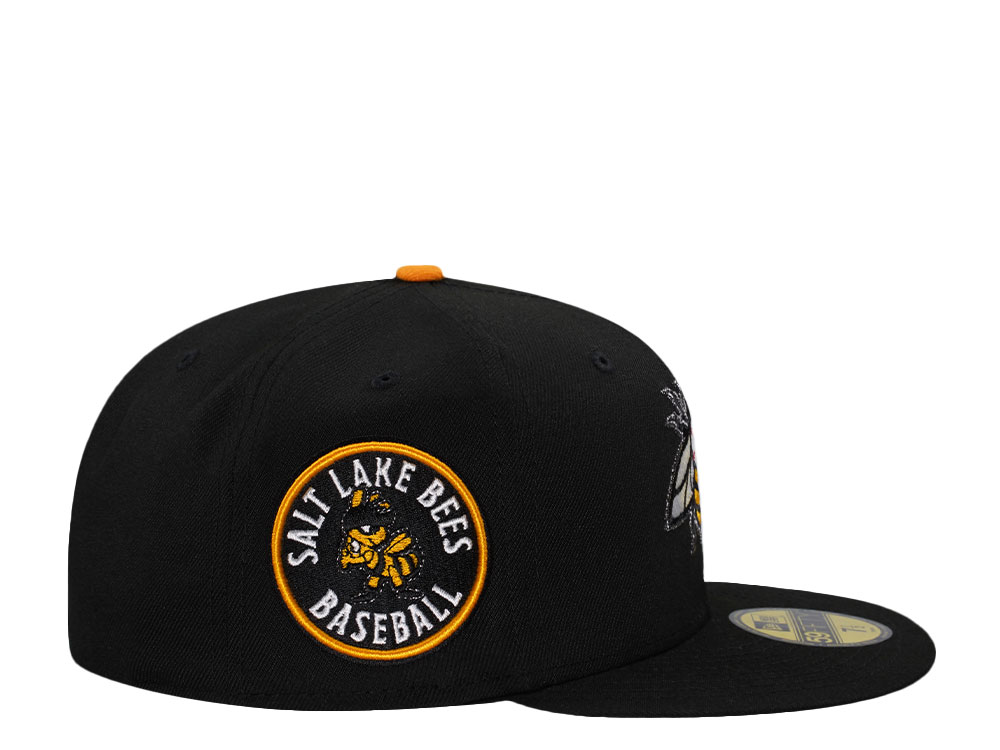 New Era Salt Lake Bees Black Prime Edition 59Fifty Fitted Cap