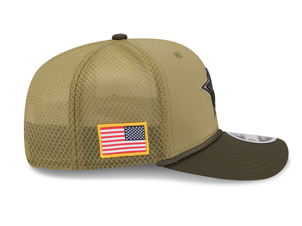 New Era Dallas Cowboys Salute To Service 2025 9Seventy Snapback Cap