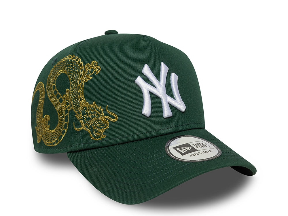 New Era New York Yankees Dark Green Dragon Edition 9Forty A Frame Snapback Cap