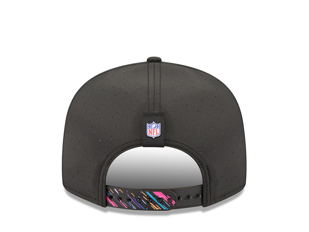 New Era Jacksonville Jaguars Crucial Catch 2026 Black Edition 9Fifty Split Panel Snapback Cap