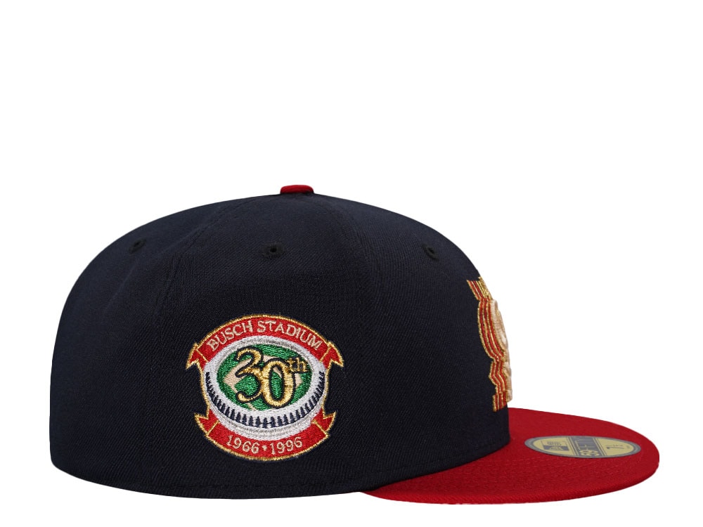New Era St. Louis Cardinals 30th Anniversary Busch Stadium Two Tone Edition  59Fifty Fitted Cap