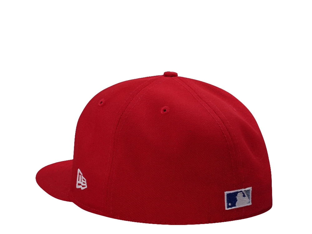 New Era New York Yankees Subway Series Scarlet Prime Edition 59Fifty Fitted Cap