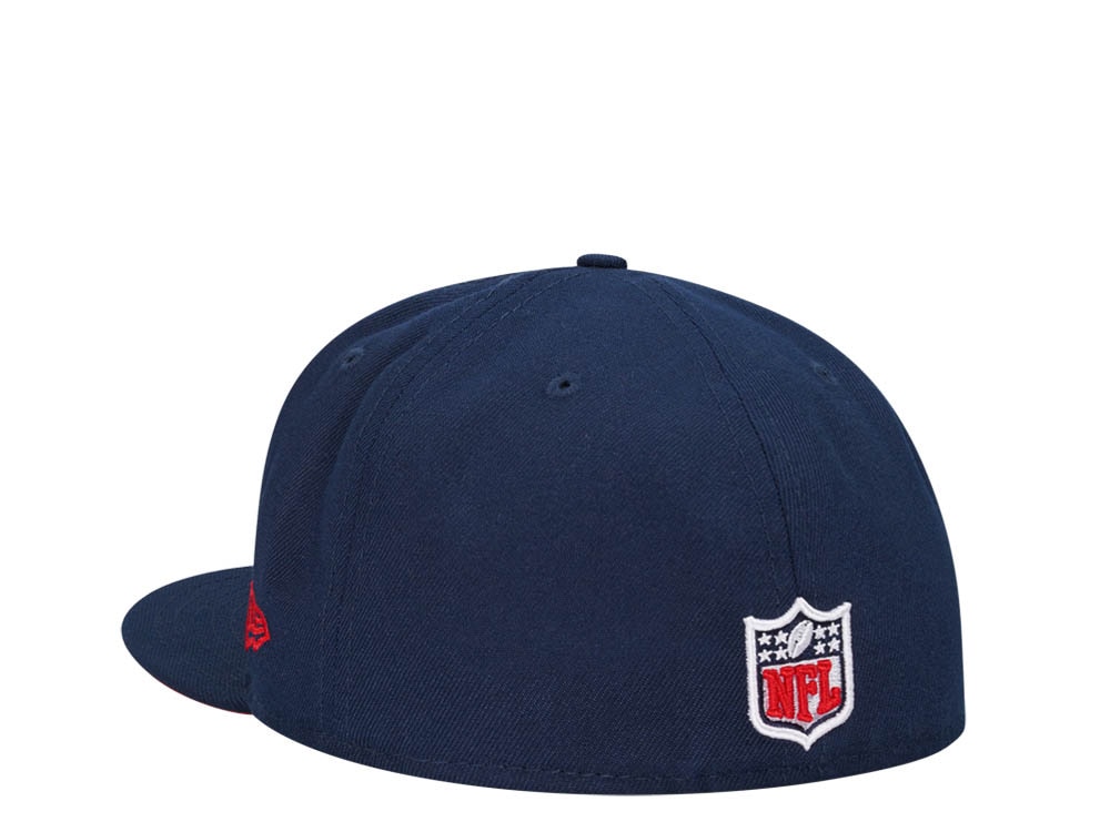 New Era New England Patriots 50 Seasons Navy Edition 59Fifty Fitted Cap