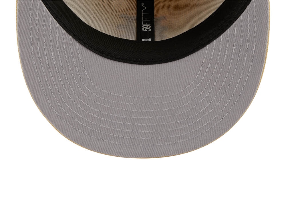 New Era New York Mets All Star Game 2013 Raffia Front Vegas Gold Edition 59Fifty Fitted Cap