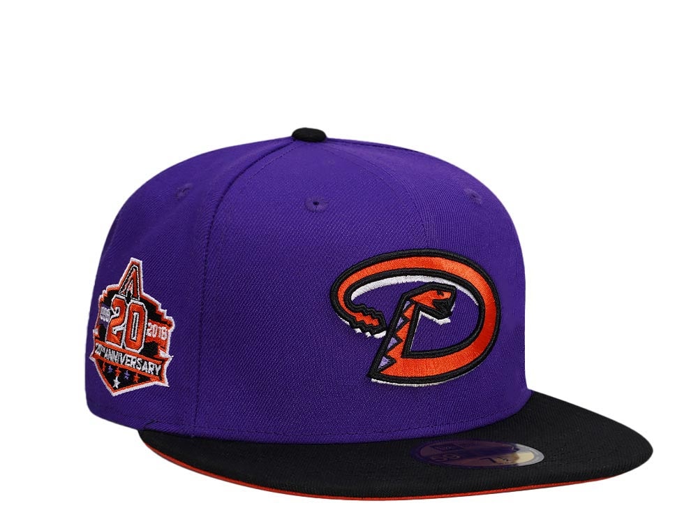 New Era Arizona Diamondbacks 20th Anniversary Colorflip Two Tone Prime Edition 59Fifty Fitted Cap