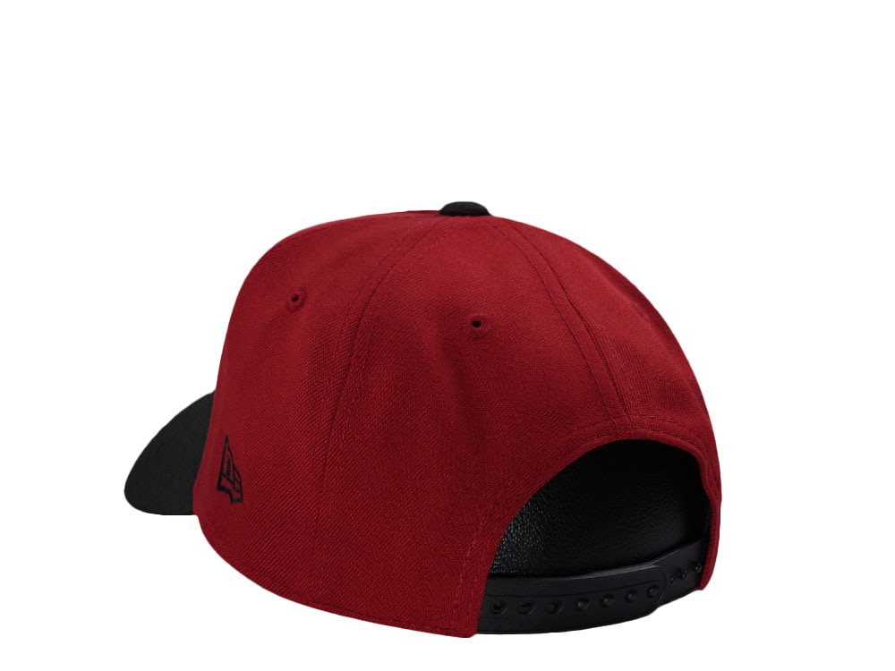 New Era New York Mets World Series Champions 1986 Red Two Tone Edition 9Forty A Frame Snapback Cap