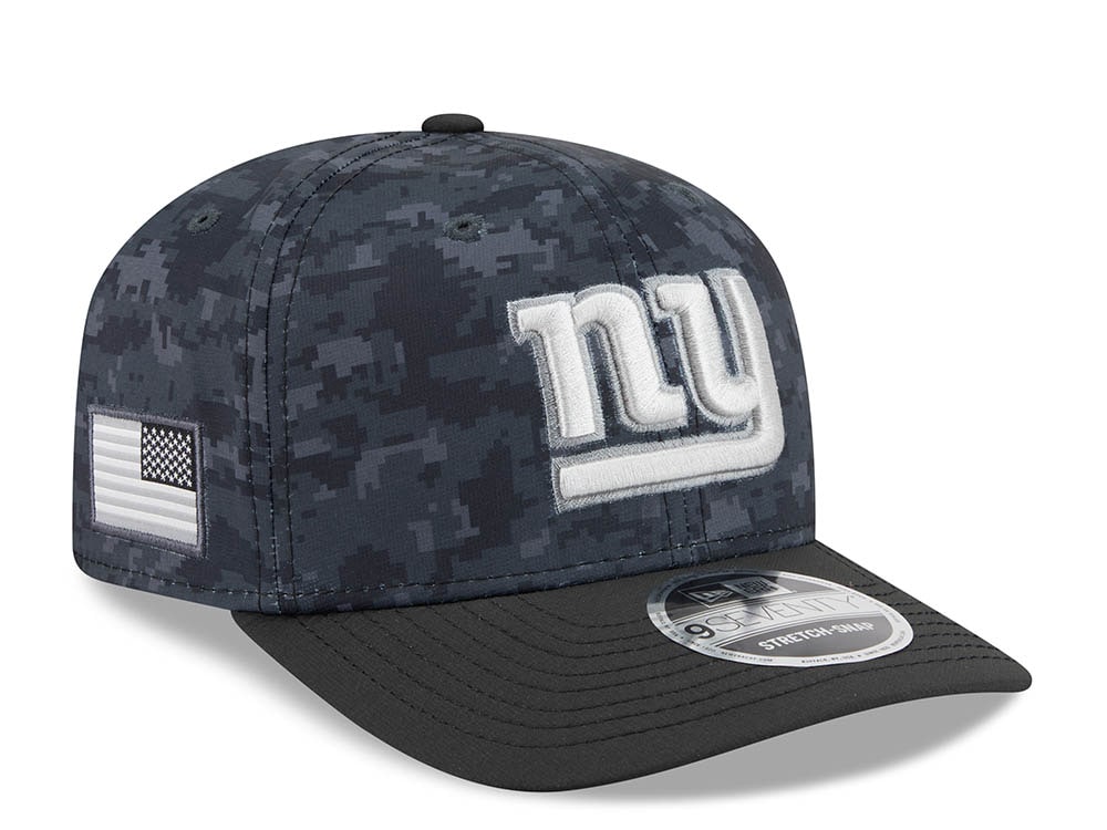 New Era New York Giants NFL Salute to Service 2026 Digi Camo Black 9Seventy Stretch Snapback Cap