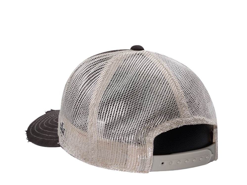 American Needle Miller High Life Black Orville Edition Trucker Snapback Cap