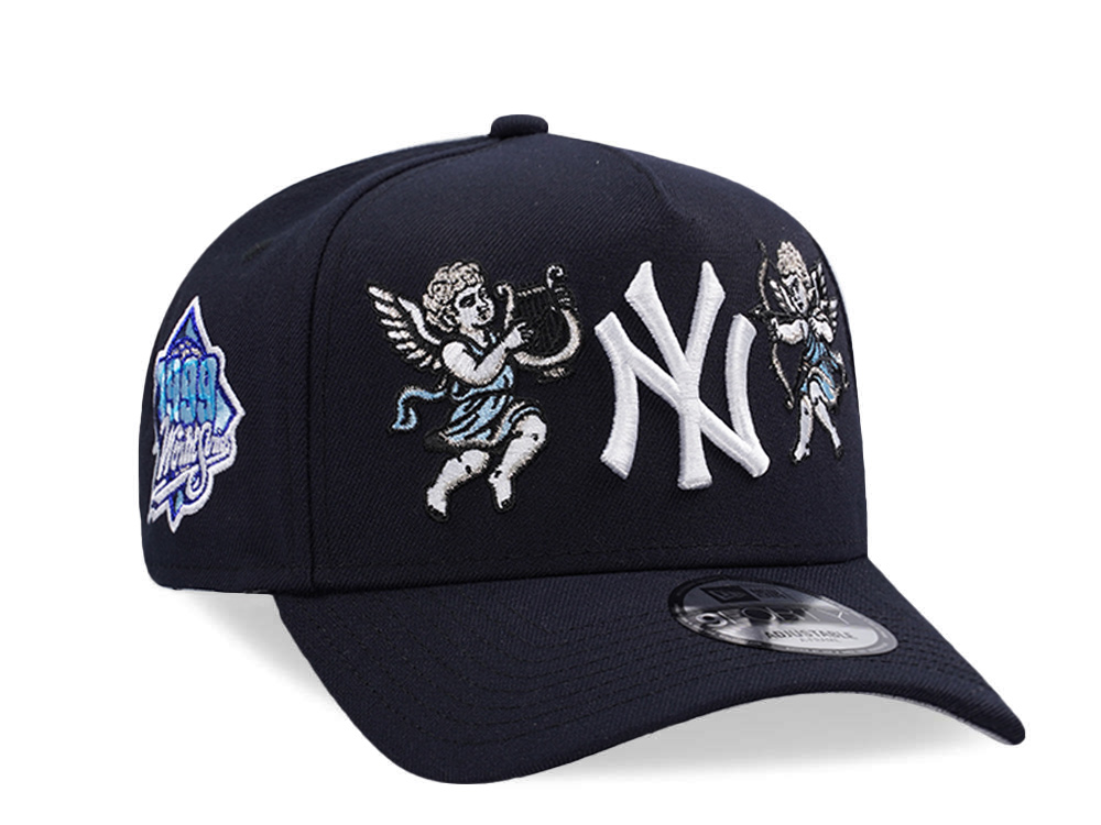 New Era New York Yankees World Series 1999 Cupids Navy Prime Edition 9Forty A Frame Snapback Cap
