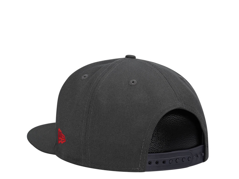 New Era Tampa Bay Buccaneers Gray Red Detail Edition 9Fifty Snapback Cap