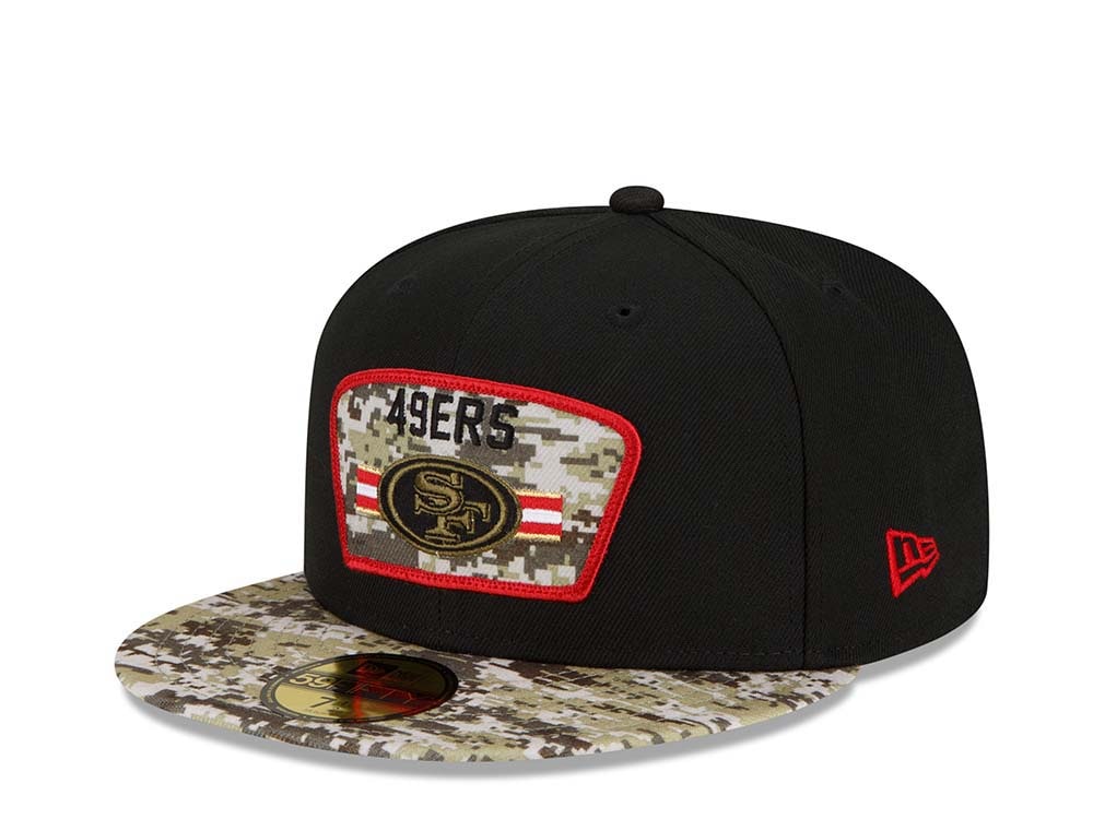 New Era San Francisco 49ers Salute to Service 21 59Fifty Fitted Cap