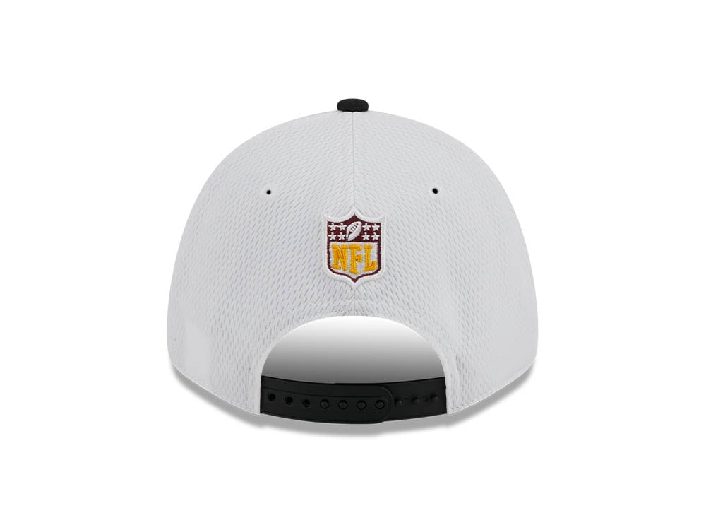 New Era Washington Commanders NFL Sideline 2023 Black White  9Forty Snapback Cap