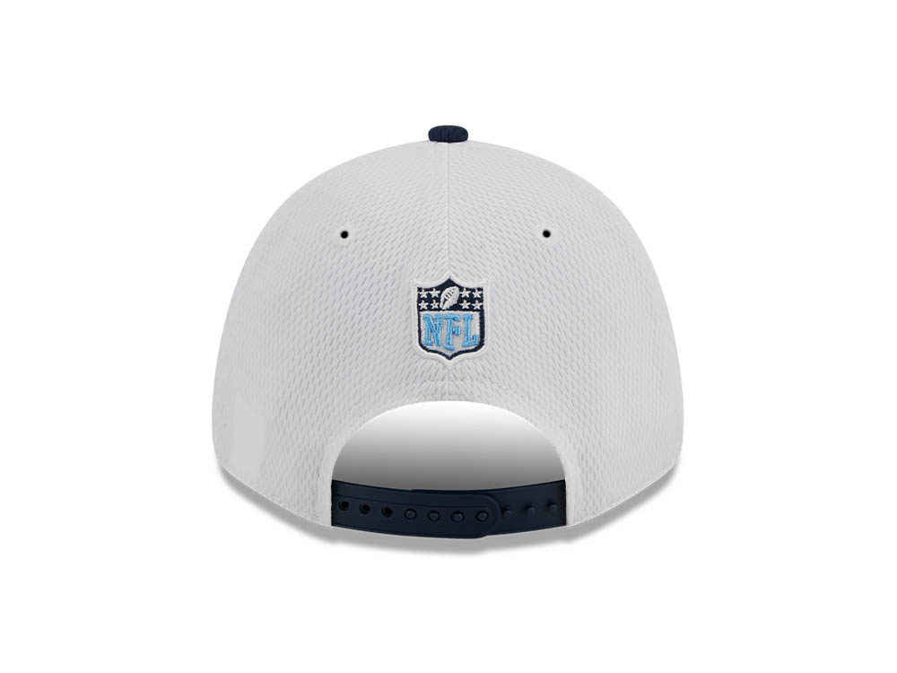 New Era Tennessee Titans NFL Sideline 2023 Navy White  9Forty Snapback Cap