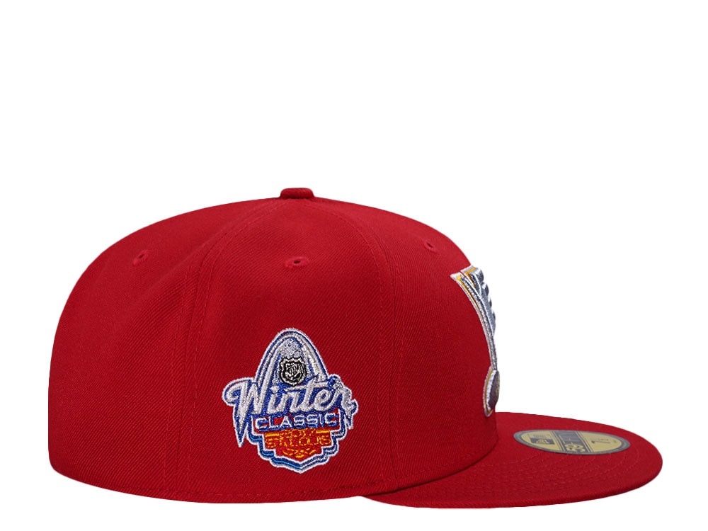 New Era St. Louis Blues Winter Classic 2017 Metallic Prime Edition 59Fifty Fitted Cap