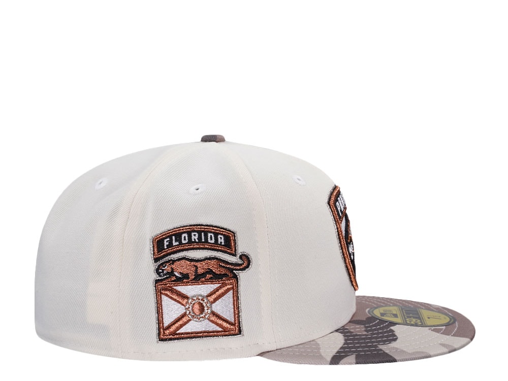 New Era Florida Panthers Flag Chrome Camo Edition 59Fifty Fitted Cap