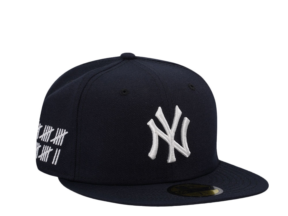 New Era New York Yankees Navy Throwback Champions Edition 59Fifty Fitted Cap