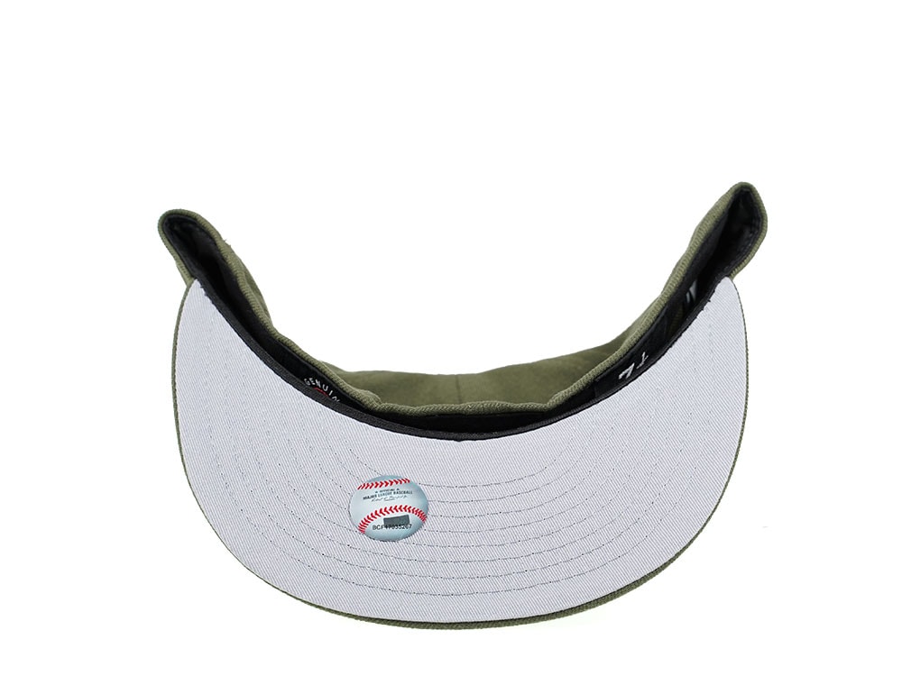 New Era New York Mets Olive Edition 59Fifty Fitted Cap