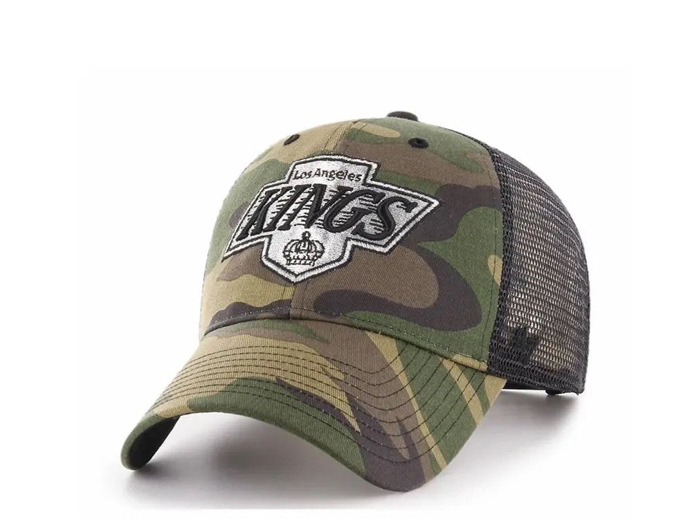 47brand Los Angeles Kings Classic Trucker camo Snapback Cap