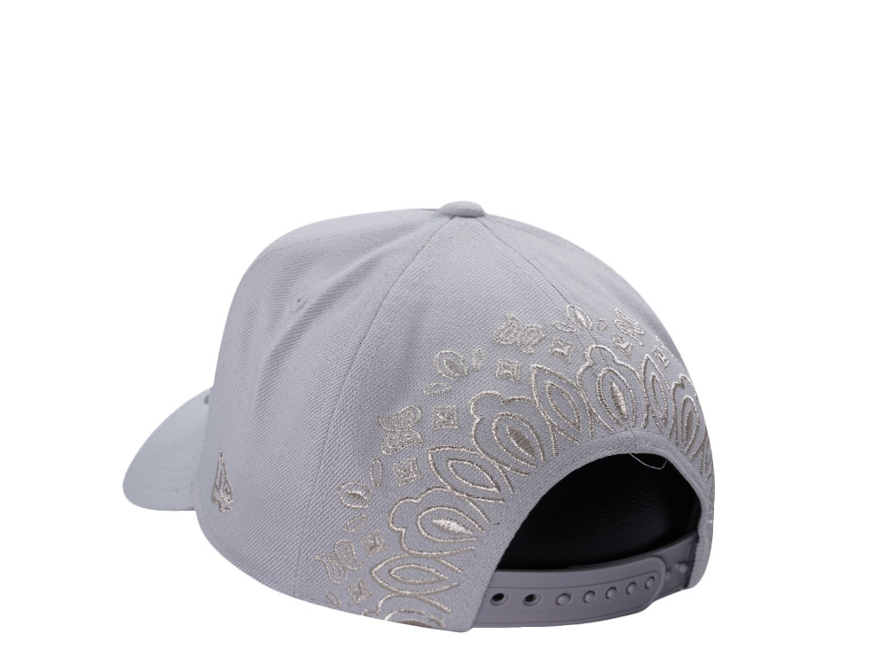 New Era Los Angeles Dodgers MLB Rear Arch Gray Edition 9Forty A Frame Snapback Cap
